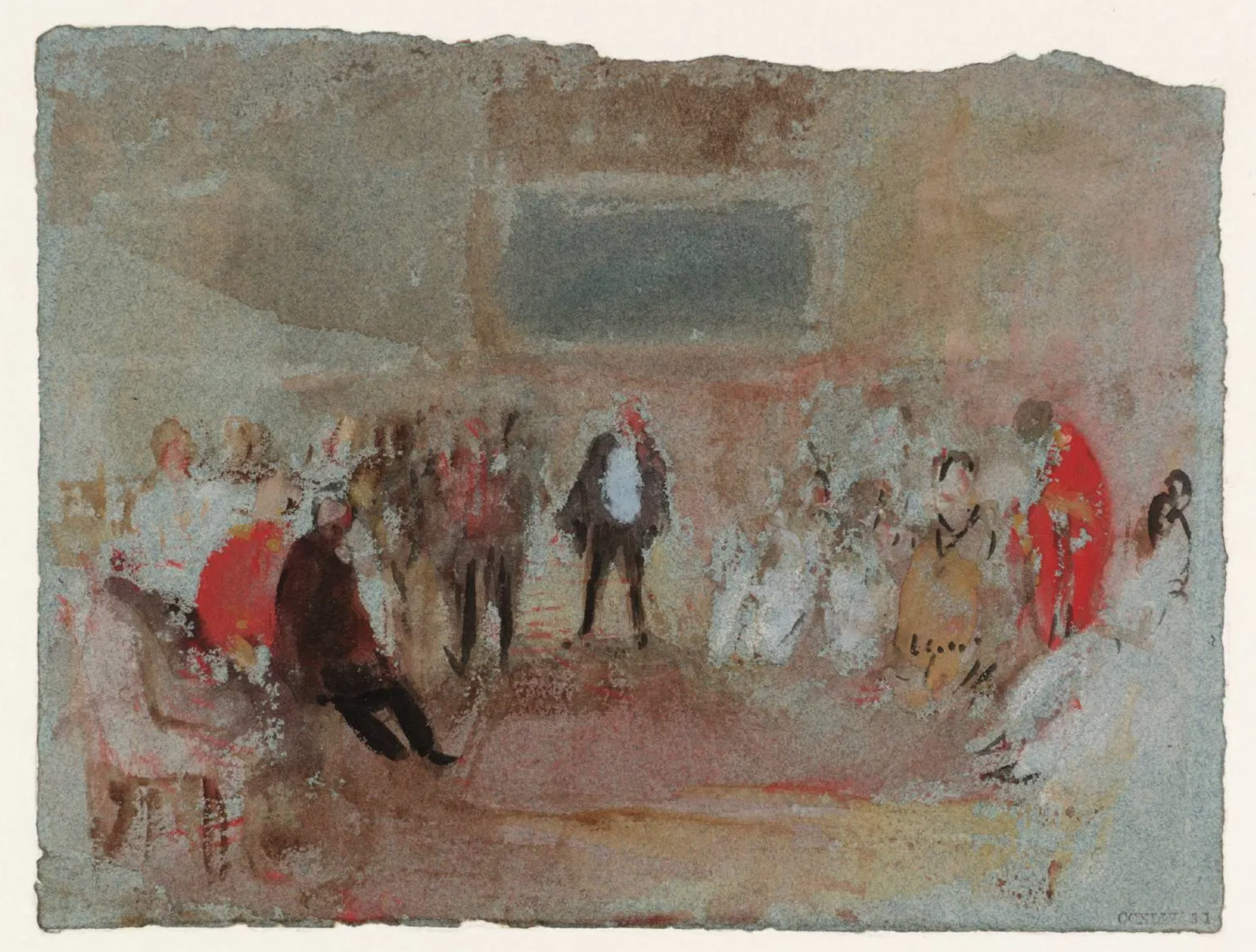 waiting for dinner by Joseph Mallord William Turner